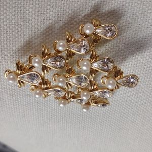 Butler And Wilson Angel Christmas Tree Brooch